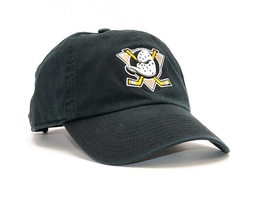 Kšiltovka 47 Brand Clean Up Anaheim Ducks Black Strapback