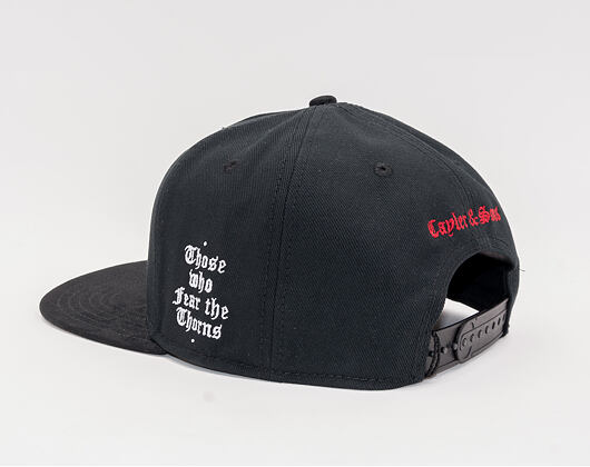 Kšiltovka Cayler & Sons White Label Thorns Black/Red Snapback