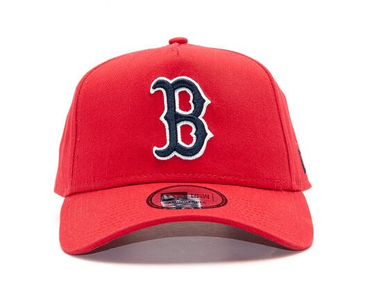 Kšiltovka New Era Washed Aframe Boston Red Sox 9FORTY Scarlet Snapback