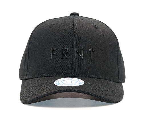 Kšiltovka UPFRONT Truth Baseball Cap Black Strapback