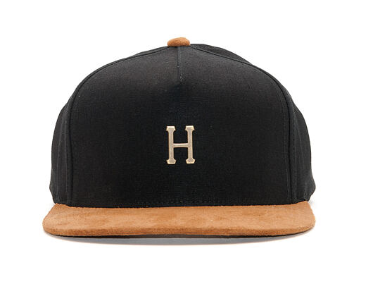 Kšiltovka HUF Metal H Black Strapback