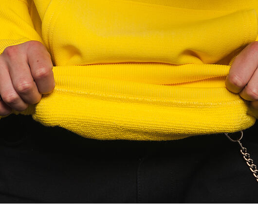 Mikina S Kapucí Champion Hooded Mini Logo Sweatshirt Bright Yellow