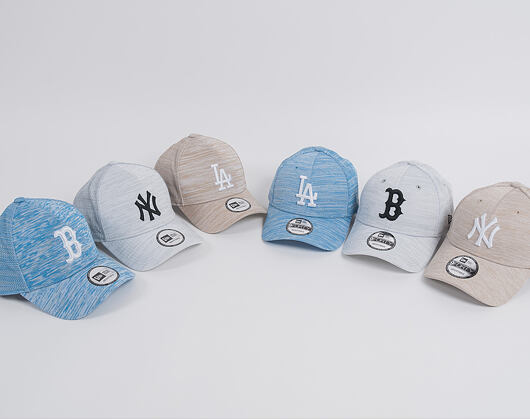 Kšiltovka New Era Engineered Fit Boston Red Sox 9FORTY A-FRAME Sky Blue / Optic White