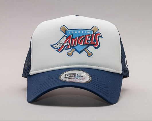 Kšiltovka New Era Coast 2 Coast Anaheim Angels 9FORTY A-FRAME TRUCKER  Official Team Color