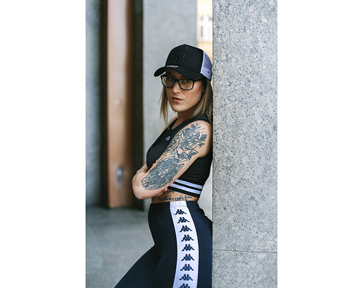 Dámská Kšiltovka New Era  Wmns Essential Trkr New York Yankees  9FORTY A-FRAME TRUCKER  Black / Blac