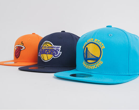 Kšiltovka New Era   Original Fit Coastal Heat Miami Heat 9FIFTY ORIGINAL FIT  Orange Popsicle /