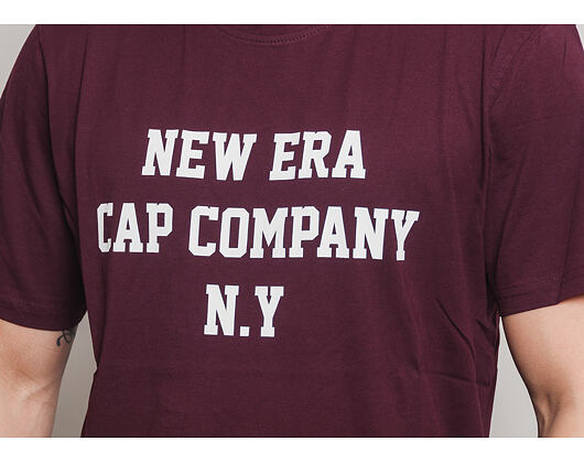 Triko New Era Ne College Pack College Tee Maroon