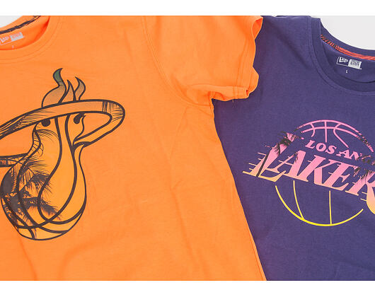 Triko New Era Summer City Infill Tee Los Angeles Lakers Light Navy