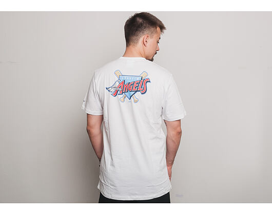 Triko New Era Coast 2 Coast Chest Tee Anaheim Angels White