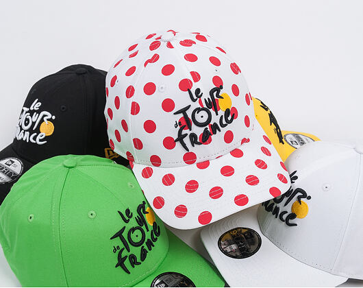 Kšiltovka New Era Jersey Pack Tour De France 9FORTY White Strapback