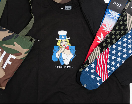 Ponožky HUF USA Red