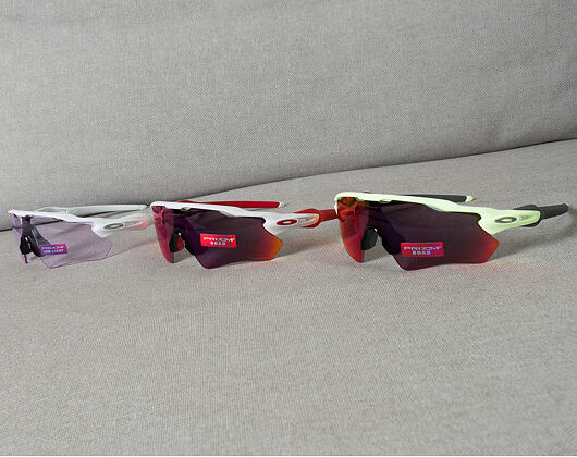 Sluneční Brýle Oakley Radar EV Path Polished White/Prizm Low Light OO9208-6538