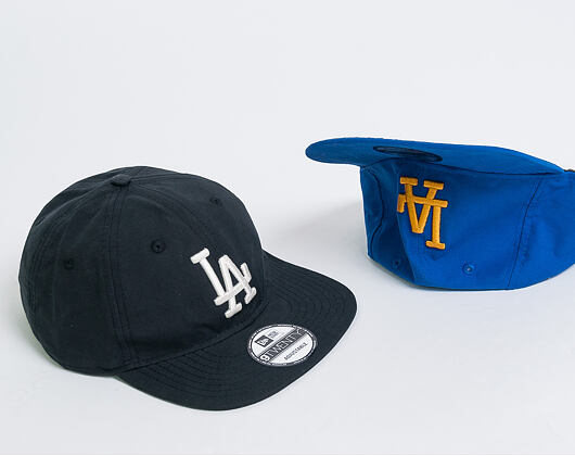 Kšiltovka New Era Light Weight Nylon Packable Los Angeles Dodgers 9TWENTY Black/White Strapback