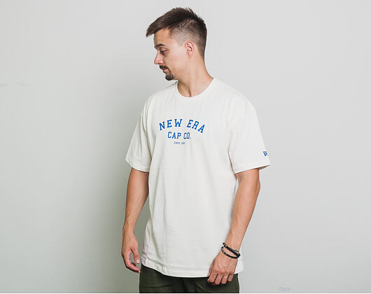 Triko New Era Branded XL Number Tee Off White