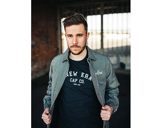 Triko New Era Branded XL Number Tee Navy