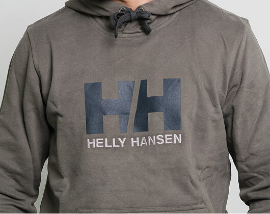 Mikina S Kapucí Helly Hansen HH Logo Hoodie Beluga