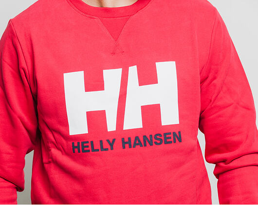 Mikina Helly Hansen Logo Crew Sweat Red