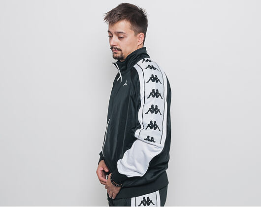 Mikina Kappa Banda 10 Ahran Black/White