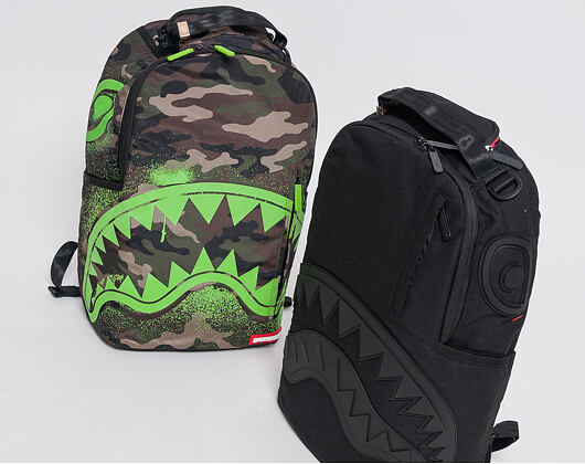 Batoh Sprayground Camo Glow In The Shark