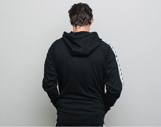 Mikina Kappa Banda Arit Slim Black/White