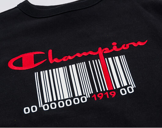 Mikina Champion Crewneck Sweatshirt Maxi Unisex Black