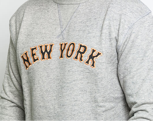 Mikina New Era NY Relocation Crewneck New York Giants Heather Grey