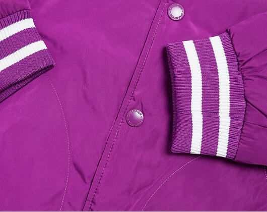 Bunda Champion Bomber Jacket Purple/White