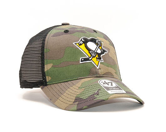 Kšiltovka 47 Brand Pittsburgh Penguins Camo Branson MVP Snapback