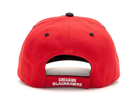 Kšiltovka 47 Brand Chicago Blackhawks Audible MVP DP Red Strapback