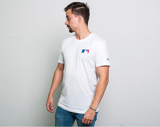 Triko New Era Generic Logo MLB Team Ball White