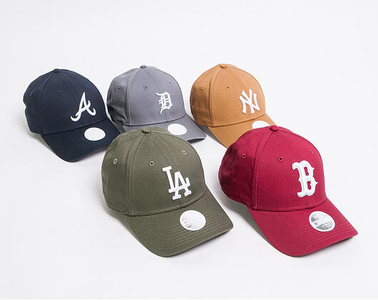 Dámská Kšiltovka New Era 9FORTY New York Yankees League Essential Wheat/White Strapback