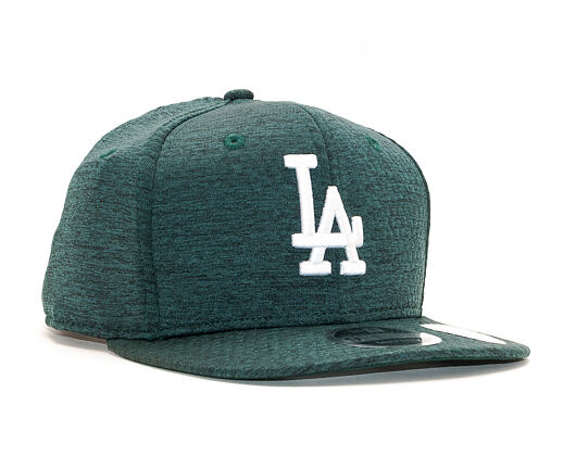 Kšiltovka New Era 9FIFTY Los Angeles Dodgers Dryswitch Dark Green/White Snapback