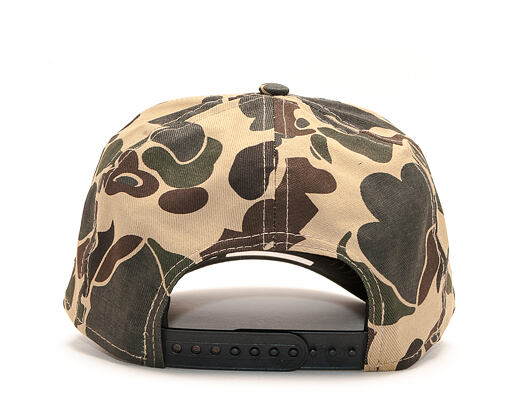 Kšiltovka New Era 9FORTY A-Frame Cleveland Cavaliers Dark Green Camo/Black Snapback