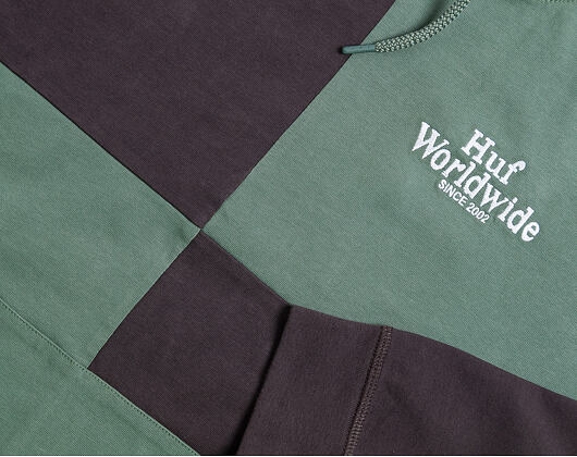 Mikina HUF Nostalgia Rugby Dark Forest