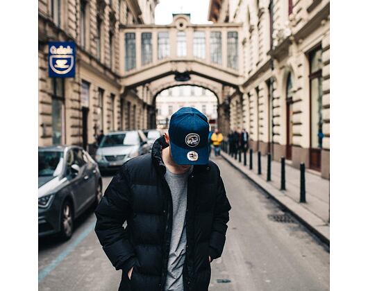 Kšiltovka New Era 9FORTY A-Frame USA Denim Navy Snapback