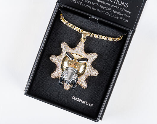 Pozlacený Řetízek King Ice Glo Gang The Glo Cup Necklace
