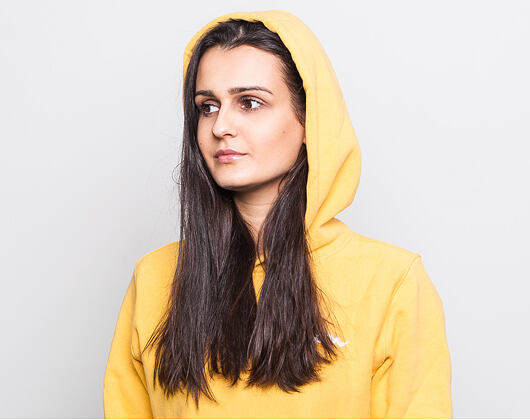Dámská Mikina Champion Hooded Sweatshirt Light Yellow