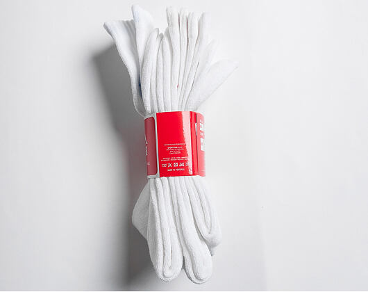 Ponožky Kappa Authentic Ailel 3 Pack White