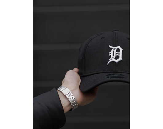 Kšiltovka New Era 9FIFTY Detroit Tigers Stretch Snapback Black/Official Team Colors