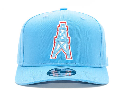Kšiltovka New Era 9FIFTY Houston Oilers Historic Precurved Stretch Snapback Official Team Colors