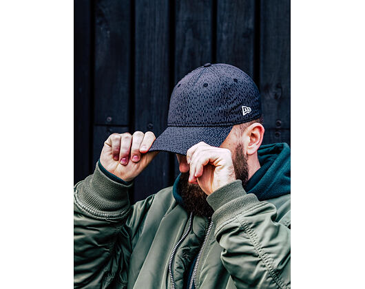 Kšiltovka New Era 9TWENTY Rain Camo Packable Black/Gray/White Clipback