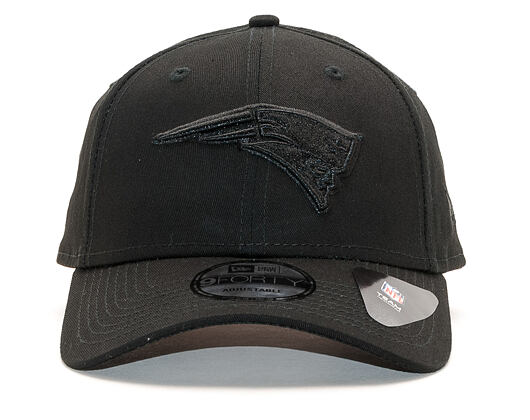 Kšiltovka New Era 9FORTY New England Patriots Black/Black Snapback
