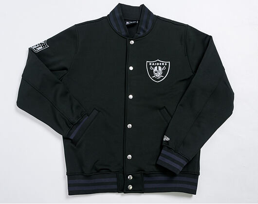 Bunda New Era Oakland Raiders Varsity Jacket Black