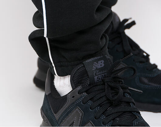 Tepláky New Era Chicago Bulls Stripe Pining Jogger Black
