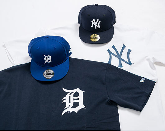 Triko New Era New York Yankees Oversized Logo XL Tee White