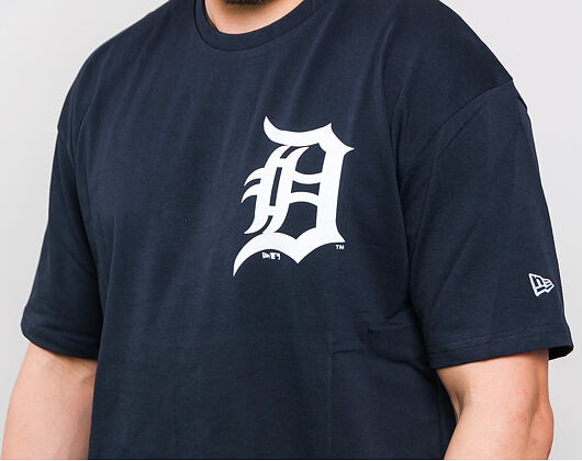 Triko New Era Detroit Tigers Oversized Logo XL Tee Navy