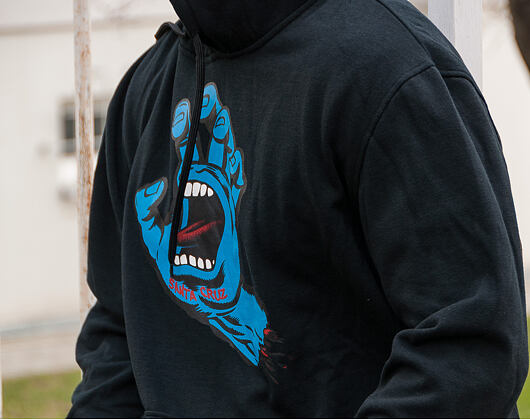 Mikina Santa Cruz Screaming Hand Black