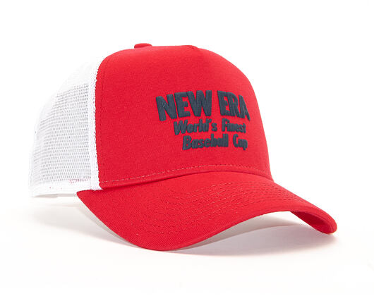 Kšiltovka New Era 9FORTY A-Frame Trucker Finest Scralet/Navy/White Snapback