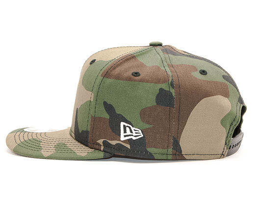 Kšiltovka New Era 9FIFTY Essential Woodland Camo Snapback