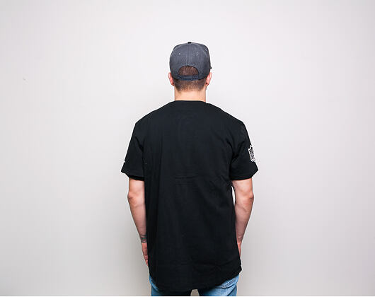 Triko New Era Oakland Raiders Script Button Up Black